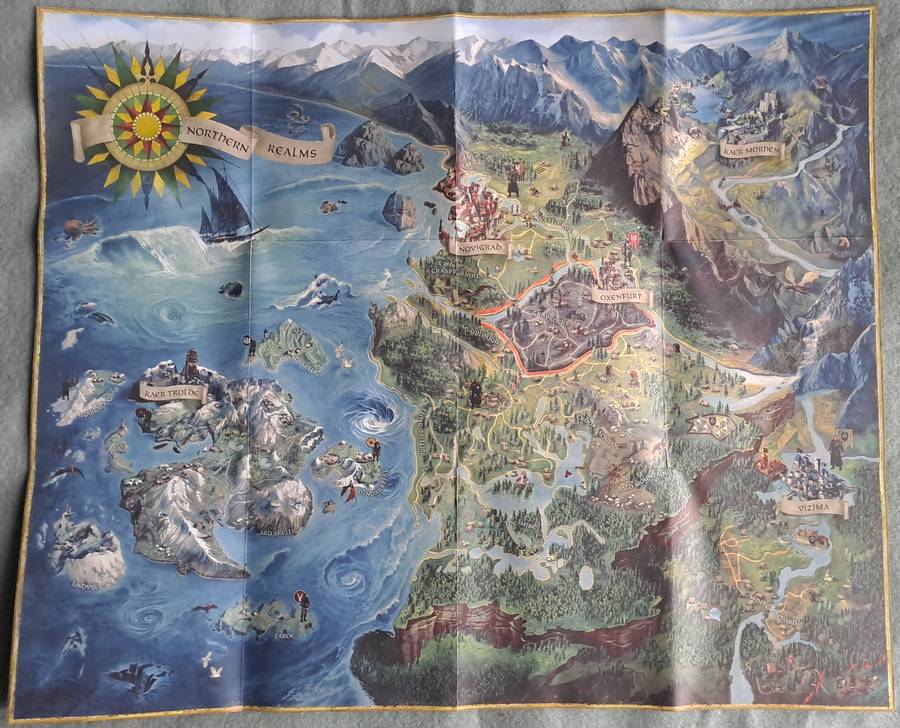 The Witcher 3 wild hunt collector's edition art book and strategy guide.