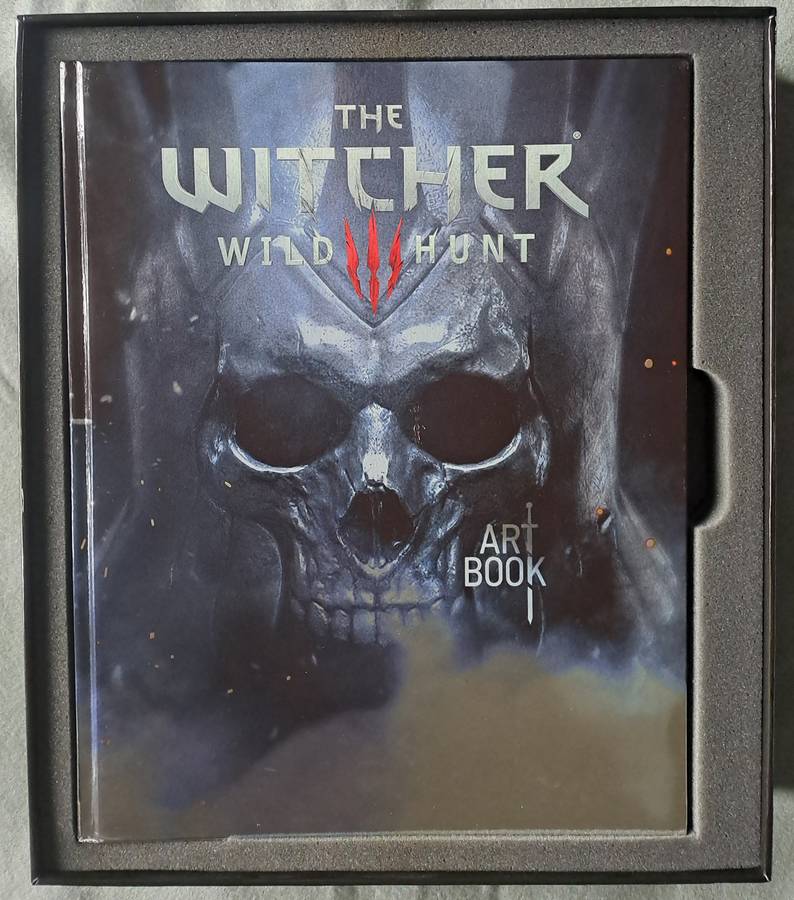 The Witcher 3 wild hunt collector's edition art book and strategy guide.