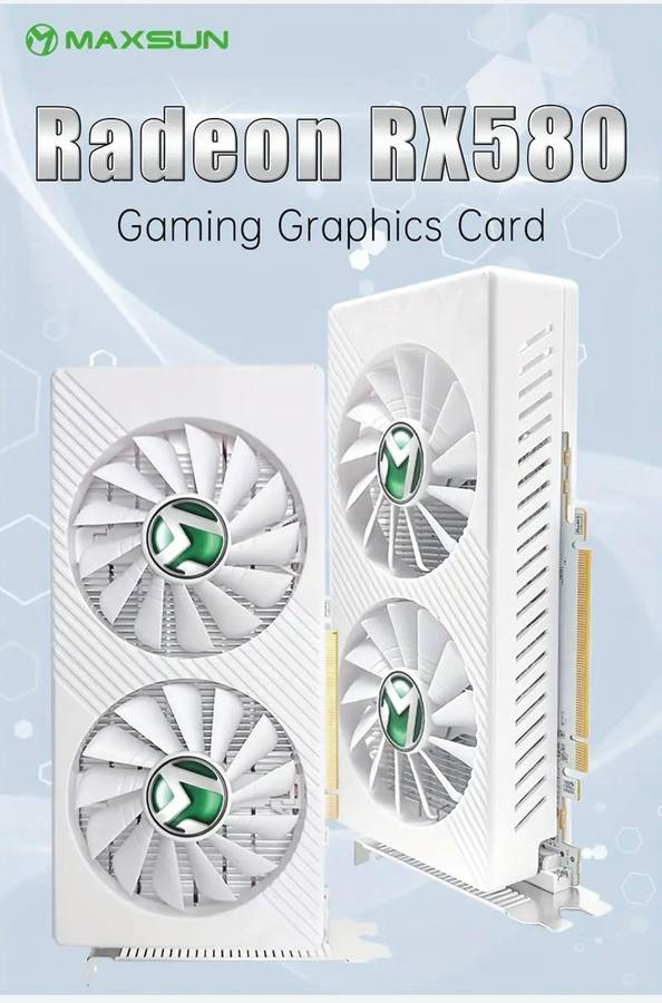 AMD Radeon RX580 with 8GB GDDR5 Memory
