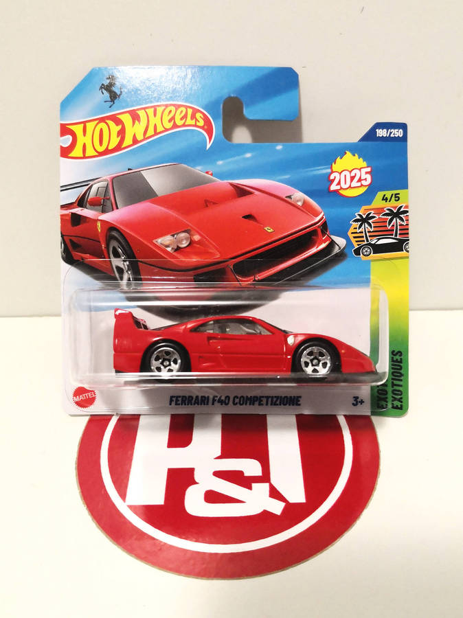 2025 Hot Wheels Ferrari F40 Competezione