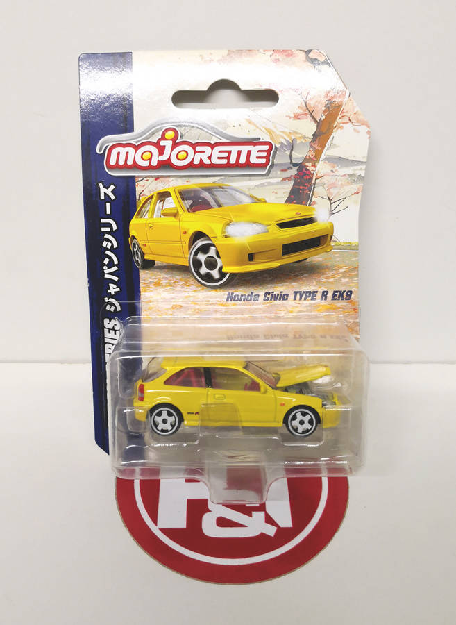 Majorette Honda Civic Type R EK9 Combo (2 x Models)
