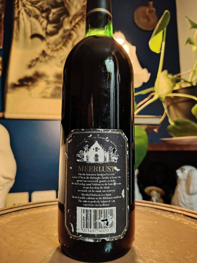 1984 Meerlust Rubicon