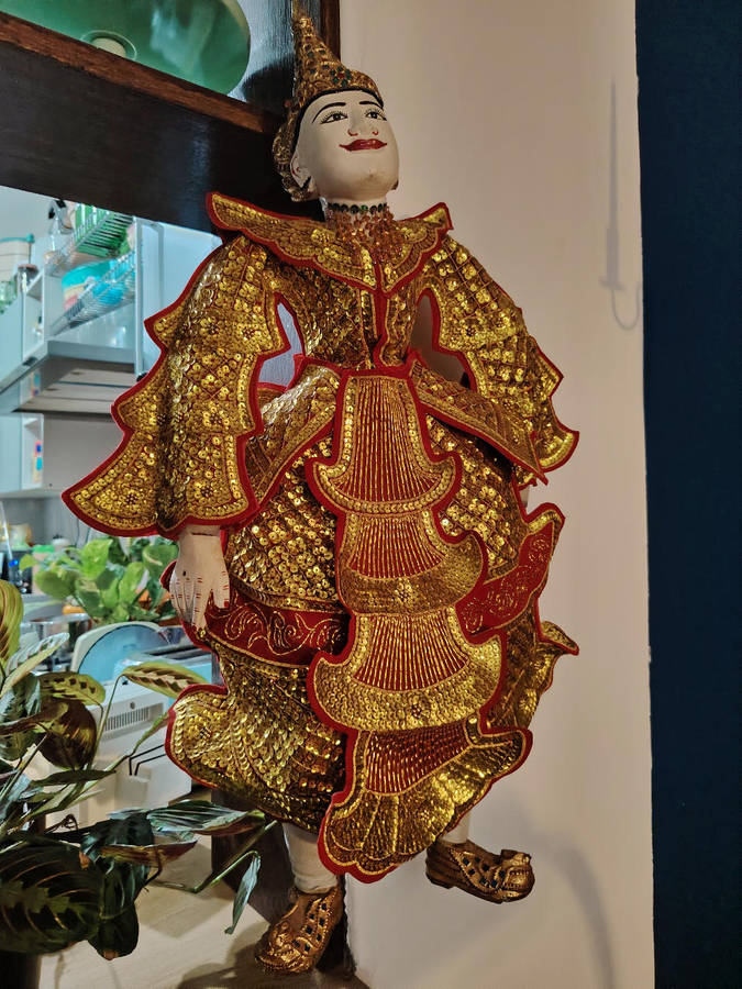 Vintage Burmese Puppet