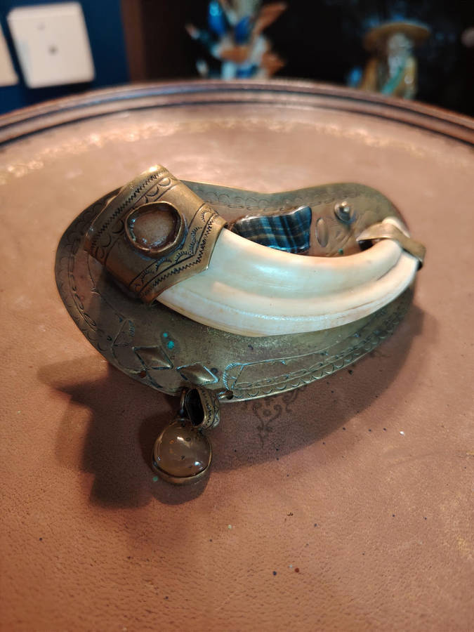 Vintage Handmade Brass Buckle