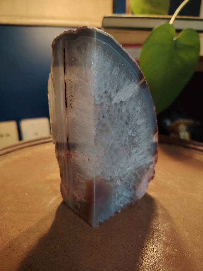 Agate Paperweight/ Bookend