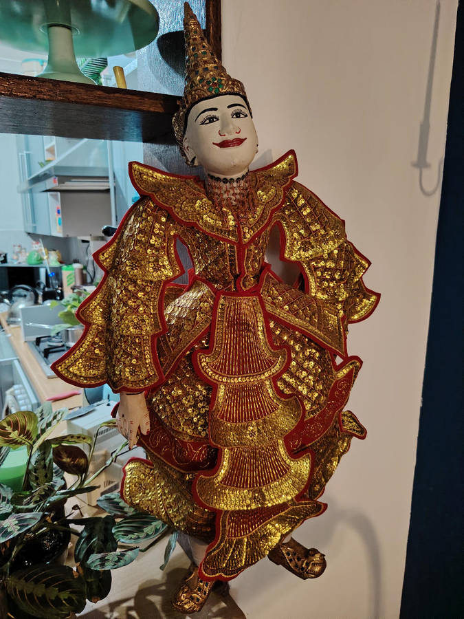 Vintage Burmese Puppet