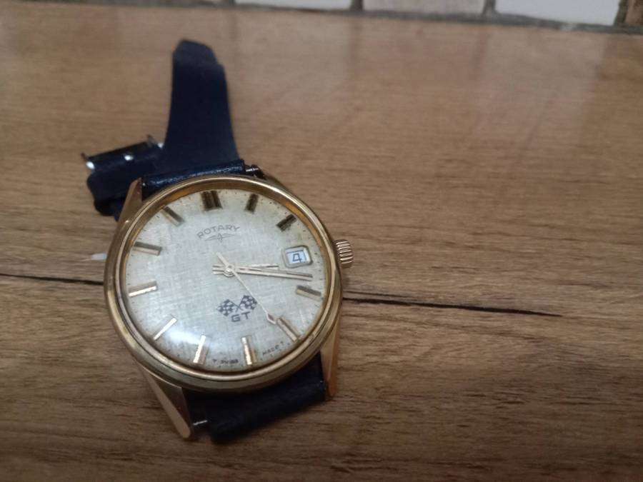 Rotary GT mens vintage watch