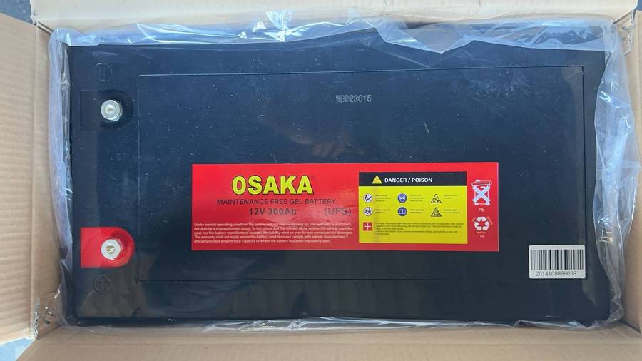 OSAKA 12V 300AH Gel Battery (LBA-300AH)