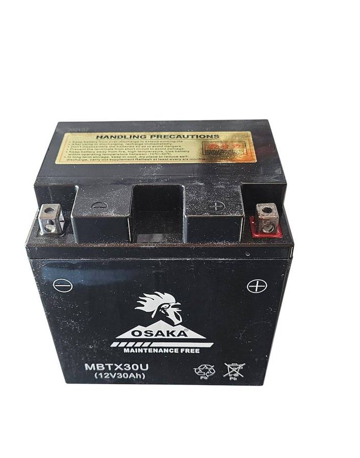 MBTX30U (12V30AH) OSAKA MOTORCYCLE BATTERY