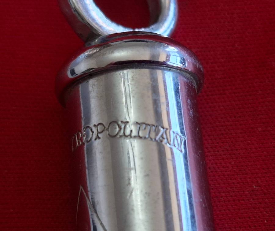 RHODESIA BSAP - WHISTLE - RHODESIA & NYASALAND GOVT STAMPED          (8790)