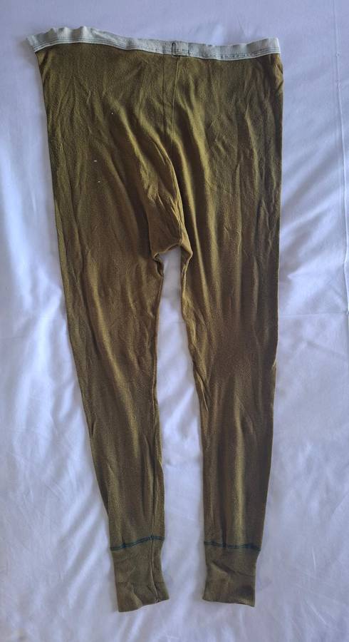 RHODESIAN ARMY  - SCARCE PAIR OF LONG JOHNS - SIZE 93CM, MADE MERIDIAN   (111)