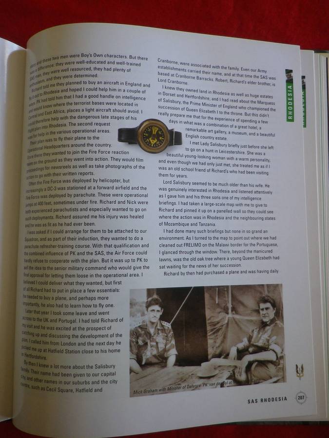 RHODESIAN SAS OPERATORS WRIST COMPASS - READ MORE BELOW    (269)