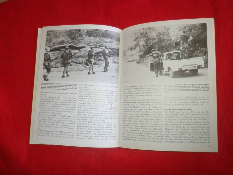 "MODERN AFRICAN WARS - RHODESIA 1965-80" BY OSPREY - S/C 48 PAGES - INSCRIBED   (279)