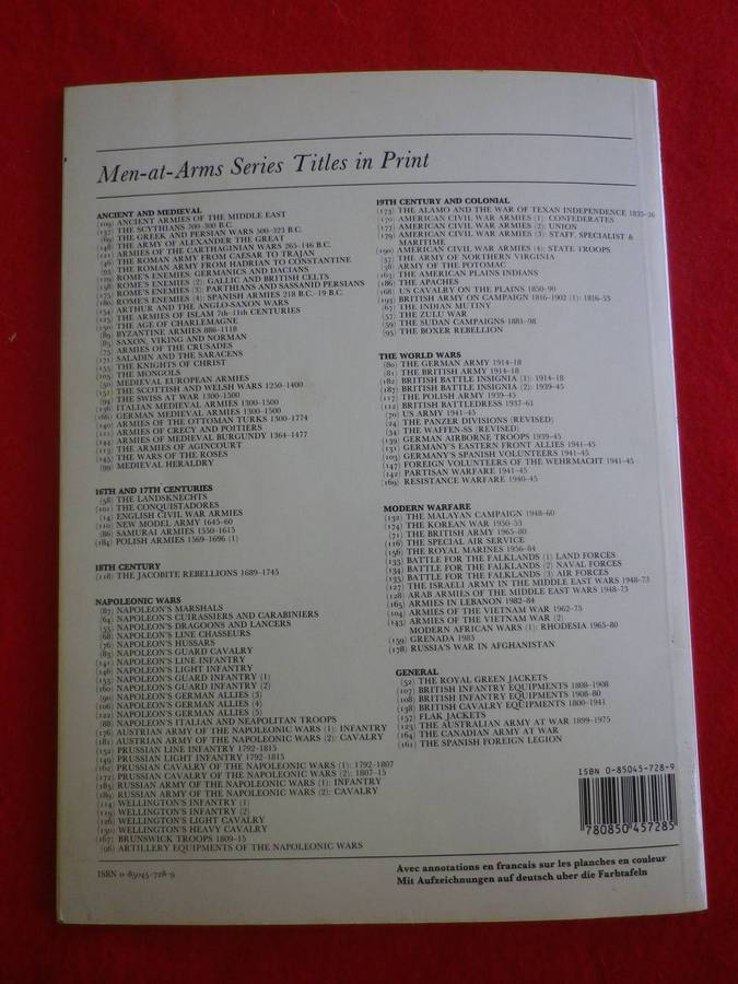 "MODERN AFRICAN WARS - RHODESIA 1965-80" BY OSPREY - S/C 48 PAGES - INSCRIBED   (279)