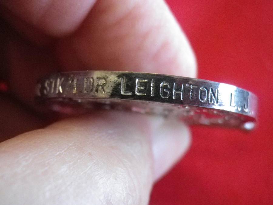 RHODESIA - POLICE LONG SERVICE MEDAL TO 11930R STK/LDR LEIGHTON L.J. + AWARD SLIP -UNRESEARCHED (135