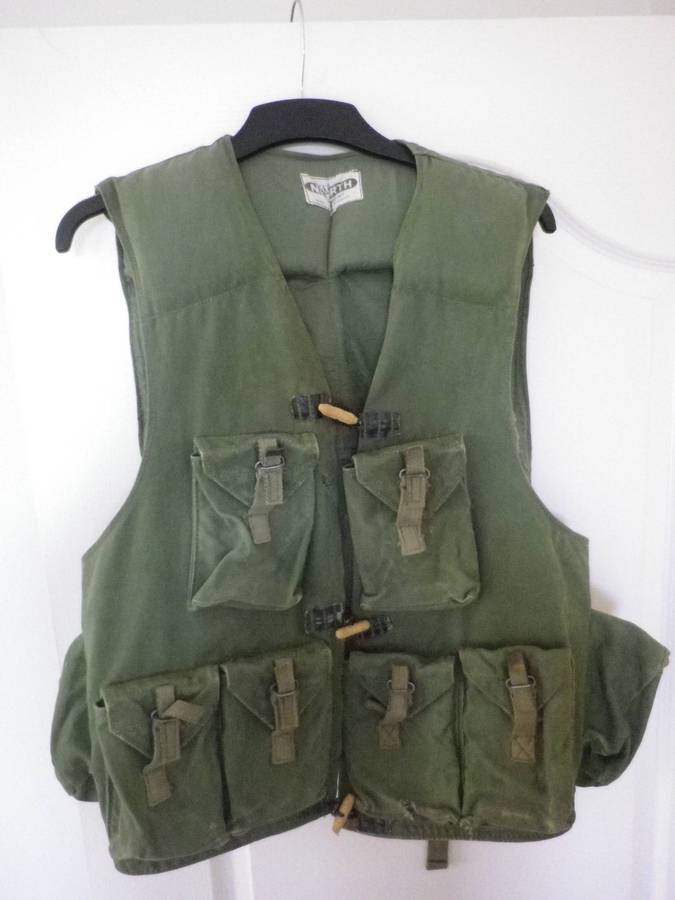 RHODESIAN ARMY - GREEN FIREFORCE JACKET - MADE NORTHS - SIZE 107CM     (267)