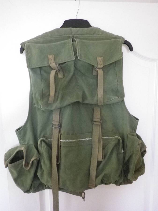 RHODESIAN ARMY - GREEN FIREFORCE JACKET - MADE NORTHS - SIZE 107CM     (267)