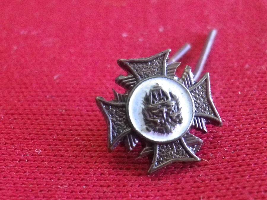 RHODESIA -  FURTHER AWARD - BRONZE CROSS OF RHODESIA (BCR) MINIATURE REPLICA FOR RIBBON / BAR (145)