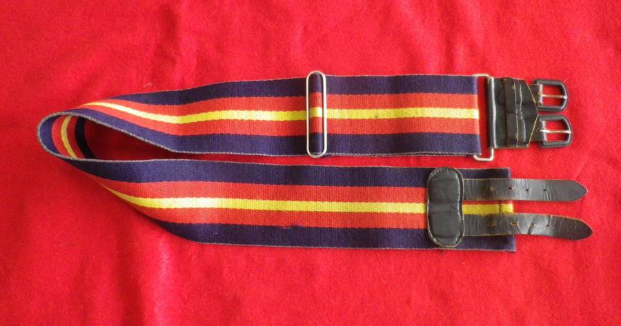 RHODESIAN ARMY SERVICES CORPS STABLE BELT - MAX LENGTH 97CM/38"     (271)