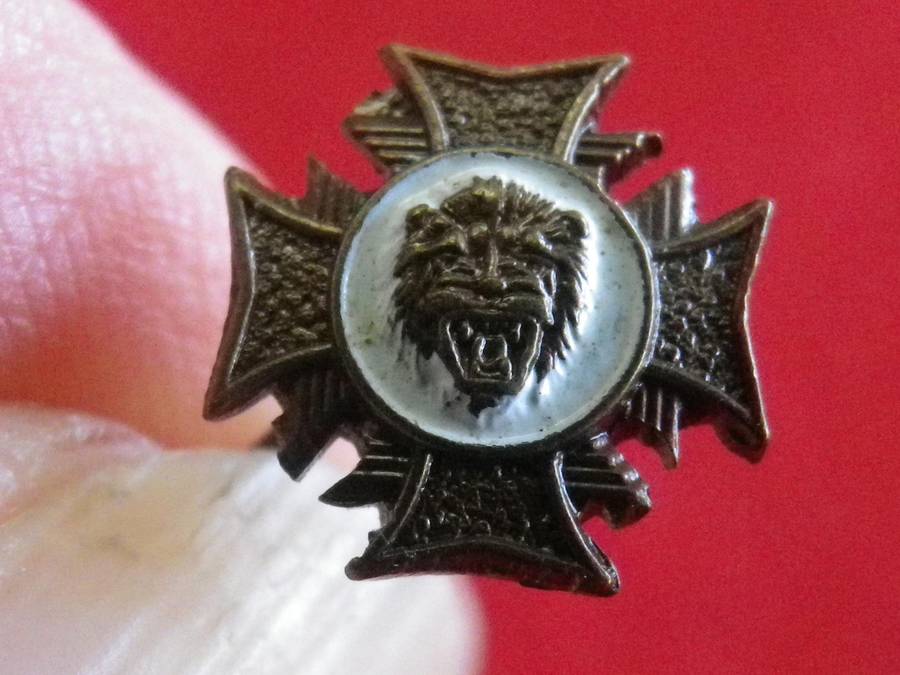 RHODESIA -  FURTHER AWARD - BRONZE CROSS OF RHODESIA (BCR) MINIATURE REPLICA FOR RIBBON / BAR (145)