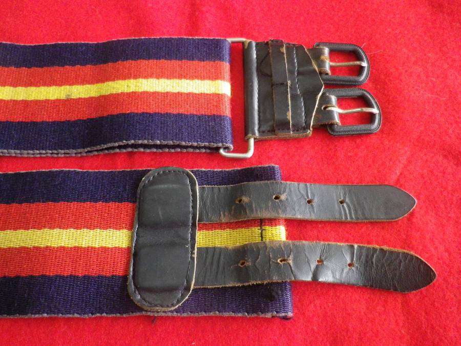 RHODESIAN ARMY SERVICES CORPS STABLE BELT - MAX LENGTH 97CM/38"     (271)