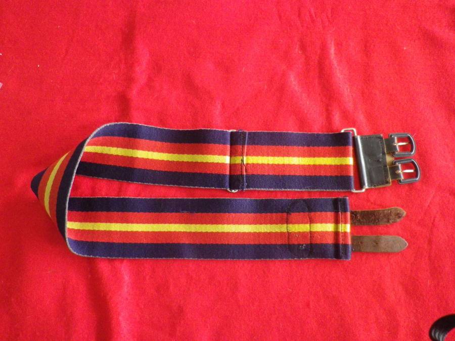 RHODESIAN ARMY SERVICES CORPS STABLE BELT - MAX LENGTH 97CM/38"     (271)