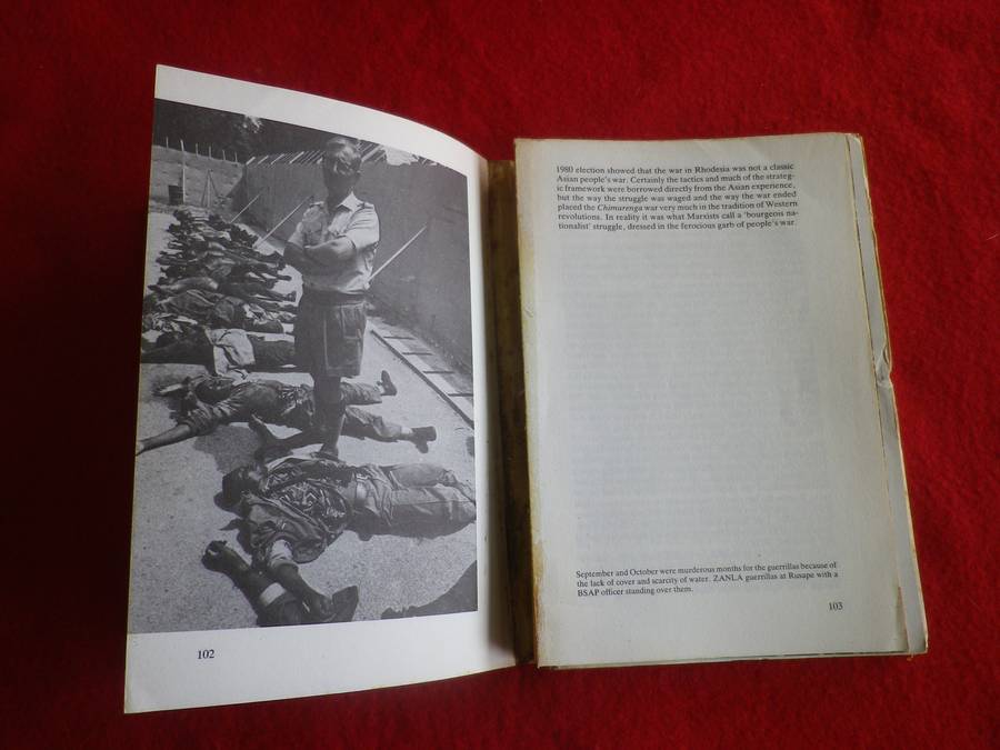 "CHIMURENGA- WAR IN RHODESIA" - MOORCROFT + MCLAUGHLIN - SC 262 Pgs. NOTE SPINE DAMAGED, PAGES LOOSE