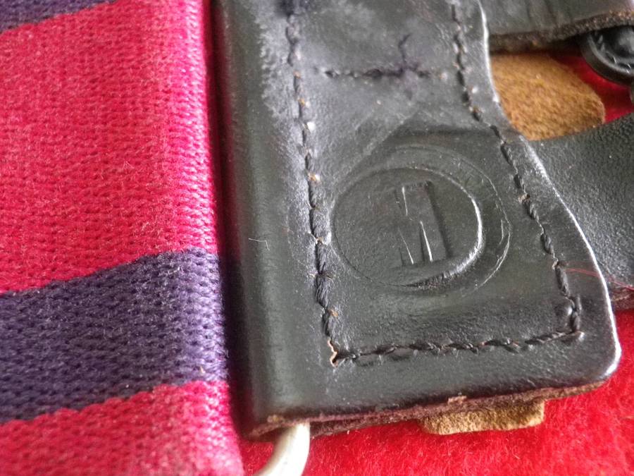 RHODESIAN ENGINEERS STABLE BELT- INSCRIBED  -  MAX LENGTH 87CM/34"     (258)