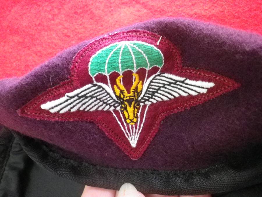 SANDF - PARA BERET - MADE STEPAHEAD - SIZE 63         (8648)