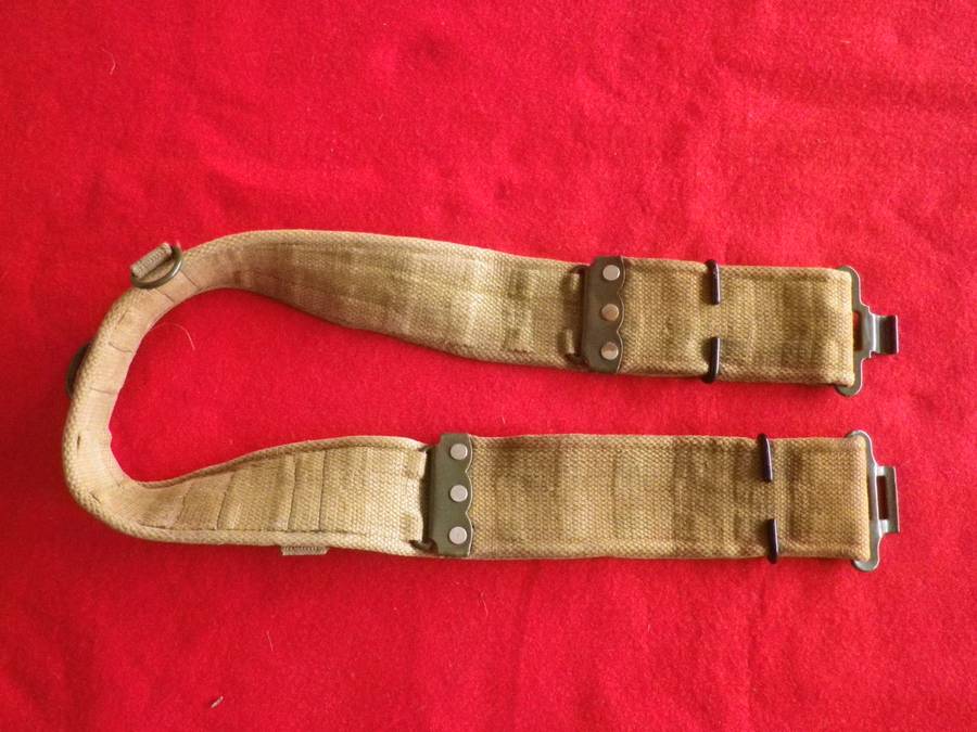 RHODESIAN ARMY - P69 WEB BELT  - MAX LENGTH 97cm/38"   (8995)