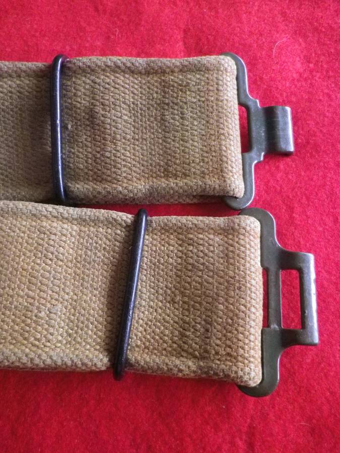 RHODESIAN ARMY - P69 WEB BELT  - MAX LENGTH 97cm/38"   (8995)