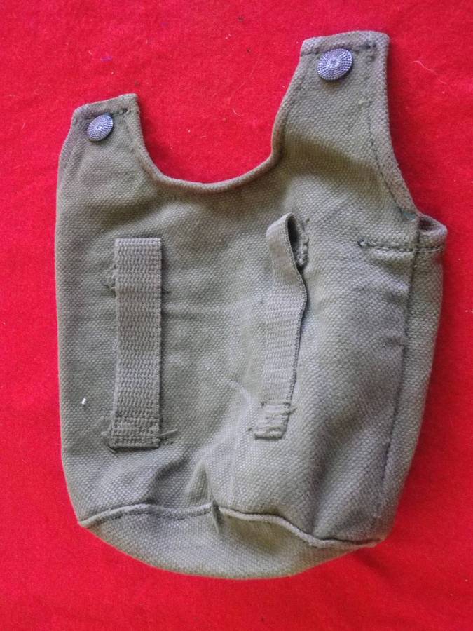 RHODESIAN ARMY - P69 WATER BOTTLE POUCH - HAS POSSIBLE FAINT WSG STAMP    (266)