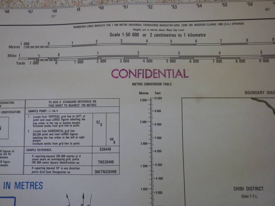RHODESIA 3 X ORIGINAL MAPS - CHIBI, PELENDABA + NYAMANDHLOVU - SEE PICS - CONDITION ISSUES  (8958)