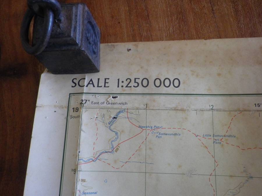 RHODESIA 3 X ORIGINAL MAPS - CHIBI, PELENDABA + NYAMANDHLOVU - SEE PICS - CONDITION ISSUES  (8958)