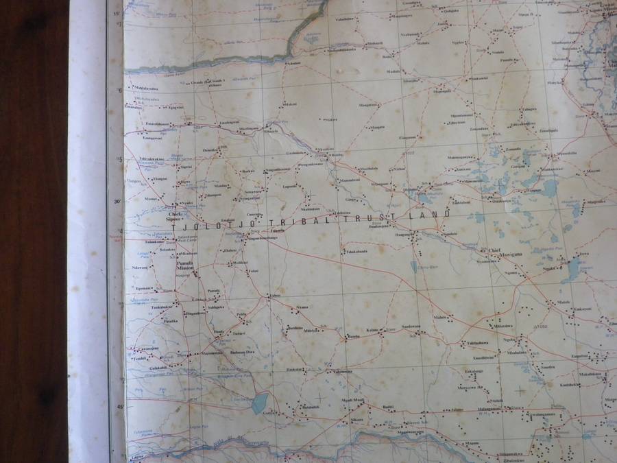 RHODESIA 3 X ORIGINAL MAPS - CHIBI, PELENDABA + NYAMANDHLOVU - SEE PICS - CONDITION ISSUES  (8958)