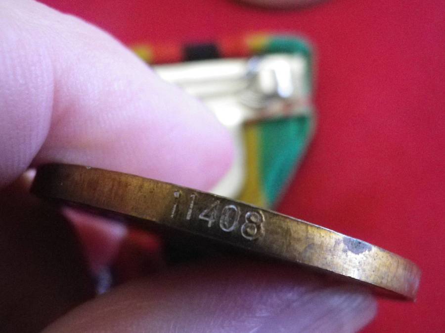 RHODESIAN RhGSM + Z.I.M TO 3153 SGT J.C. CARRICK + ID + DOG TAGS - SEE BELOW   (221)