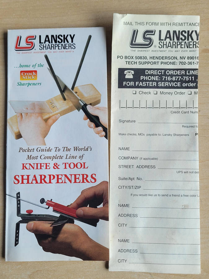 Fix-Handle Stone Sharpening Kit ( Slightly Incomplete As Pictured).