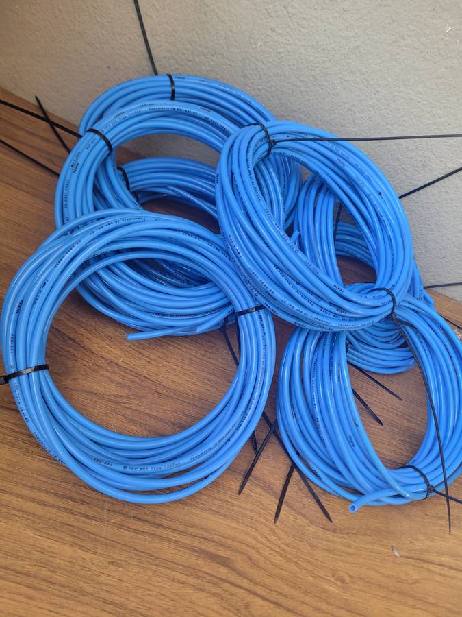 10m FESTO Quality 10mm Pneumatic/Compressor Pipe (Bid Per 10m Piece)