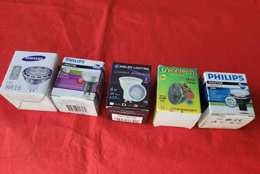 An UNUSED ASSORTMENT Of Quality LED Downlights.  (Bid Per Piece)