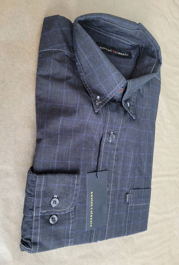 SOVIET CLASSIC Men`s Short-Sleeved Shirt (L)