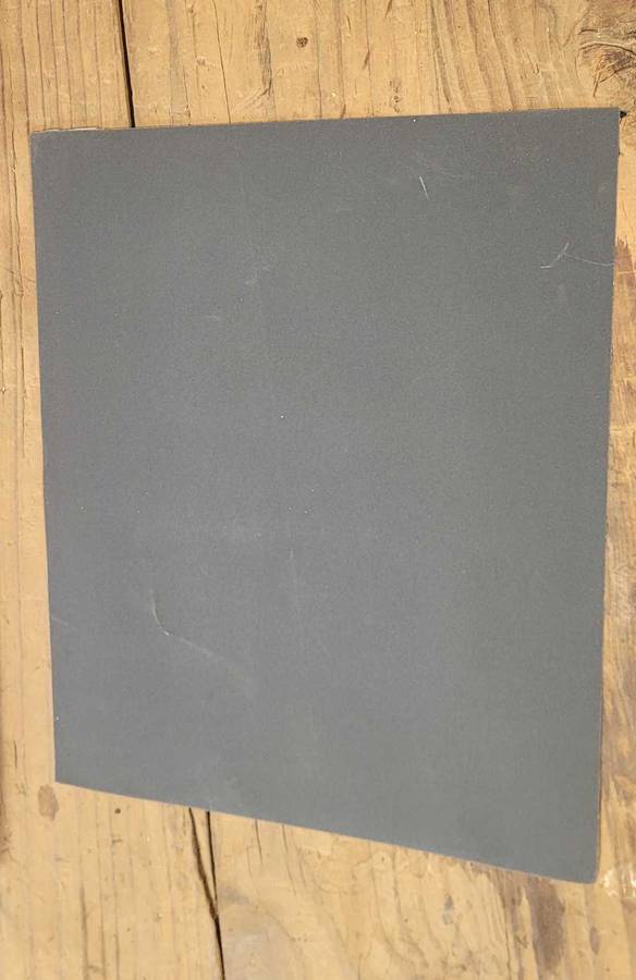 400 Grit WATERPROOF Fine Sanding Paper (Bid per piece - NOT THE WHOLE PACKET)