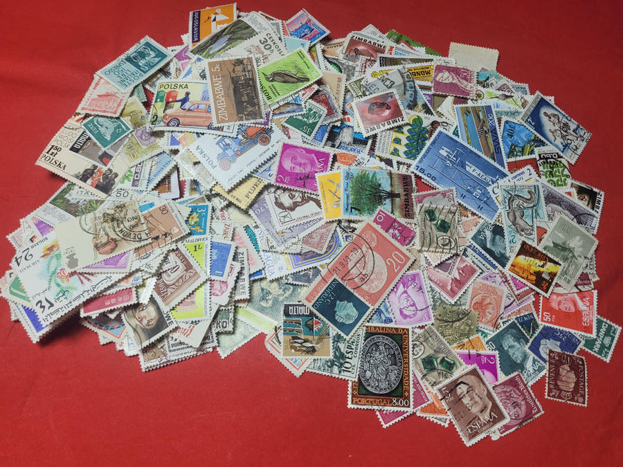 470x Bulk WORLD Mixed Stamps  (Lot 2)