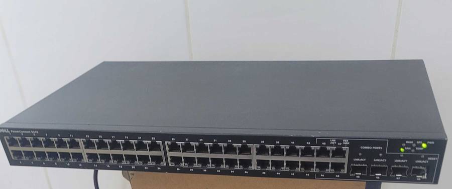 48-Port DELL (Power Connect 5448) Ethernet.