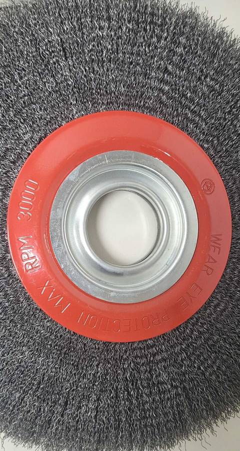 3000 Rpm Ultra Pus Twisted Wire Brush Wheel