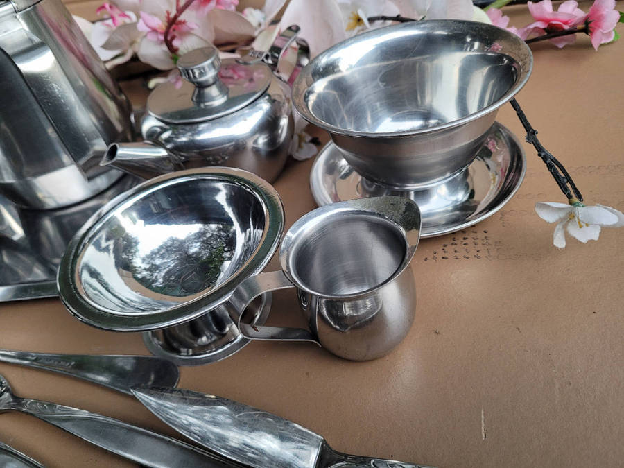Mixed Good-Used Stainless Steel Cutlery-As Pictured