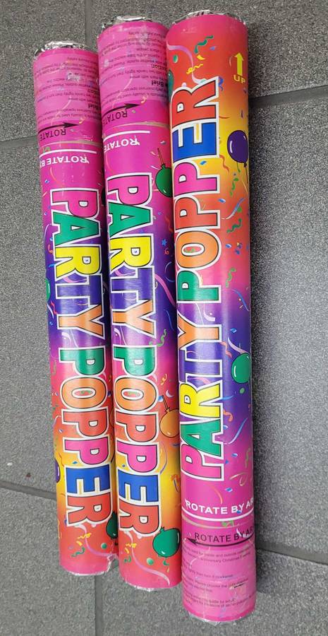 Confetti  Cannon Party Popper (Bid Per Piece)