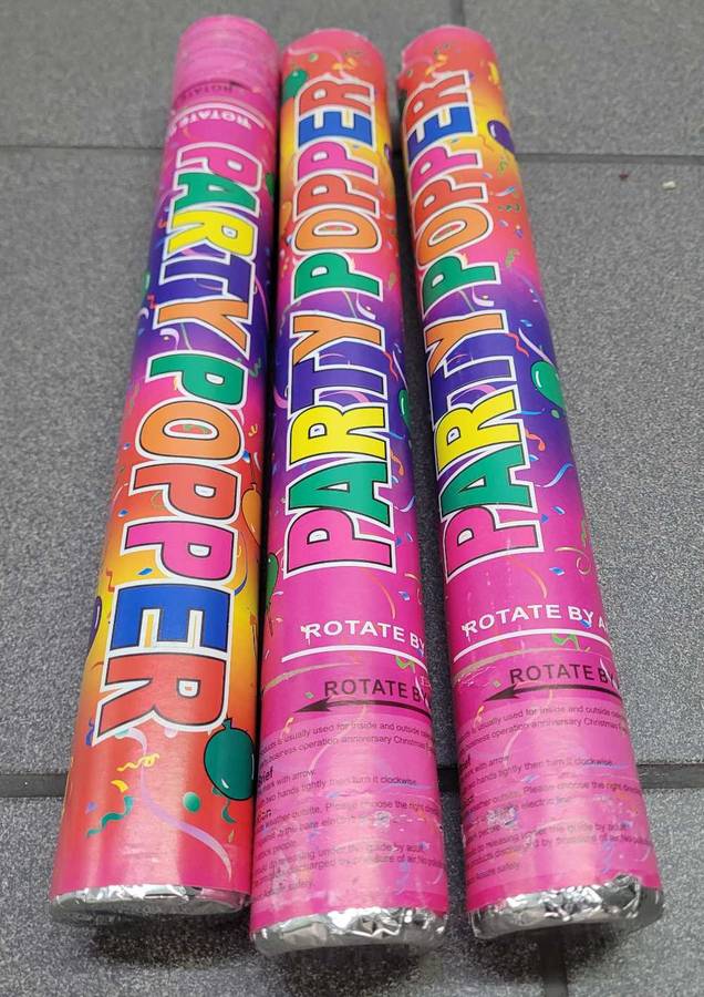 Confetti  Cannon Party Popper (Bid Per Piece)