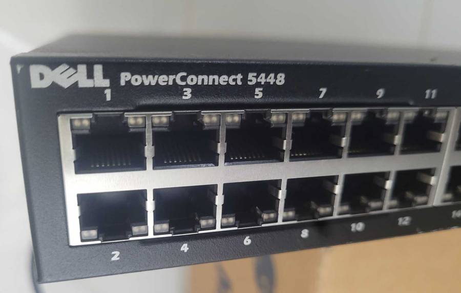 48-Port DELL (Power Connect 5448) Ethernet.