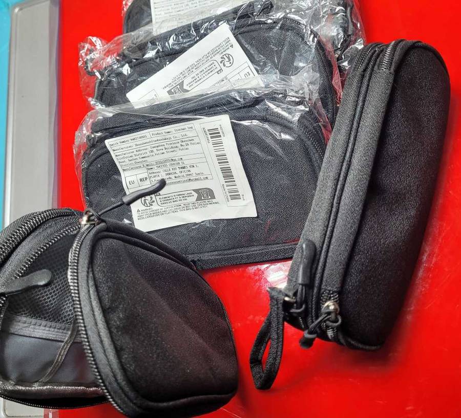 Portable Double Zip Sony Play Station PSP Carrying Case (Bid Per Piece)