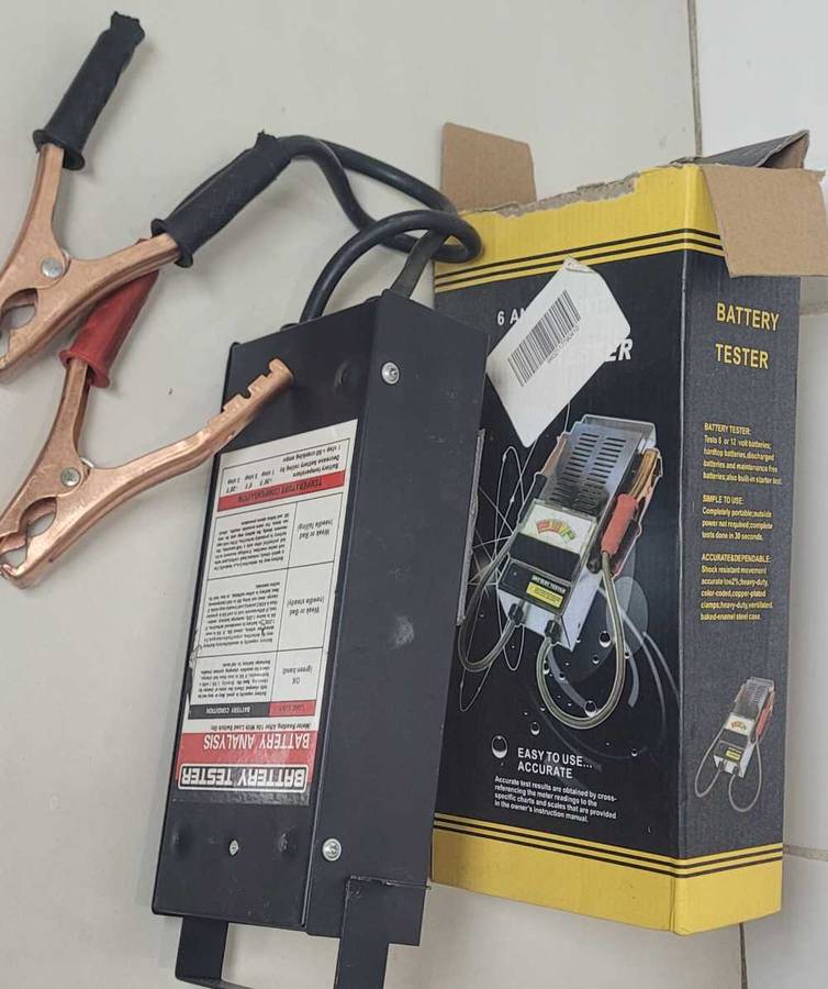UNUSED Battery Tester (Previously Demo Stock)